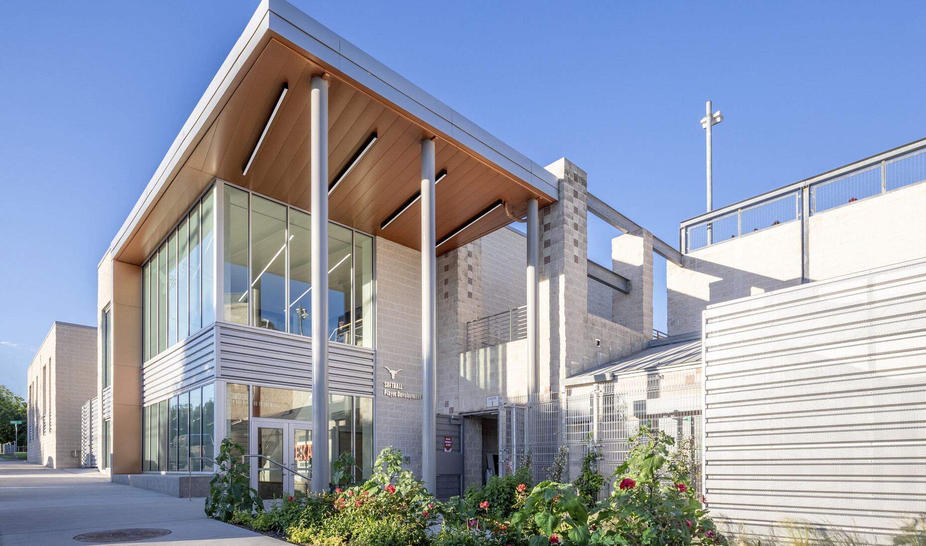 University of Texas at Austin McCombs Softball Facility front